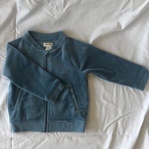 NWT Gymboree Velour Zip Up Jacket